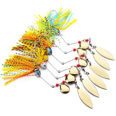 China sea ​​water & Spoon Freshwater Green Yellow Fishing Lures Hard Groundbait,Metal ABS Fishing Jigs Saltwater Jig Lure for sale