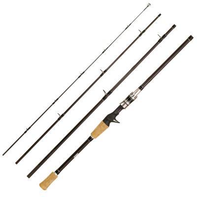 China Wholesale Spinning Rig 2.1m Carbon Wei Hai Slow Rigs 2.4m 2.7m 4 Section Fishing Rod For Travel Casting Fishing Cork Handle for sale