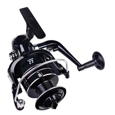 China sea ​​water & Electric Fishing Wheel Freshwater Black Fly Spinning Mount Bait Reel Fishing for sale