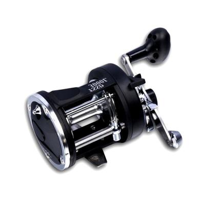 China Metal Straight Strong Straight Ball Bearings Baitcasting Drum Sea Fishing Wear-Resistance 3000 Reel For Outdoor Activities for sale