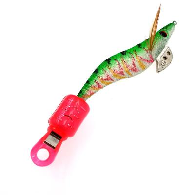 China Plastic Wooden Protcter/Cover 3 Whole Sizes Shrimp Lure Squid Hooks Protector Cover Fishing Accessory Tackle for sale