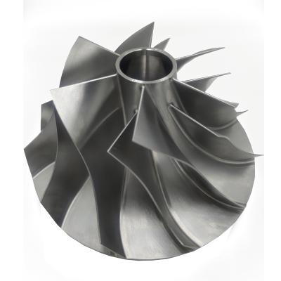 China Ships Factory OEM Pump Impeller By 5 Axis CNC Machine for sale