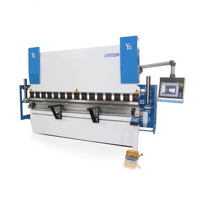 China Building Material Shops 8 Axis Hydraulic Press Brake Machine CNC Bending Machine 100t/3100mm Steel Delem da66t for sale