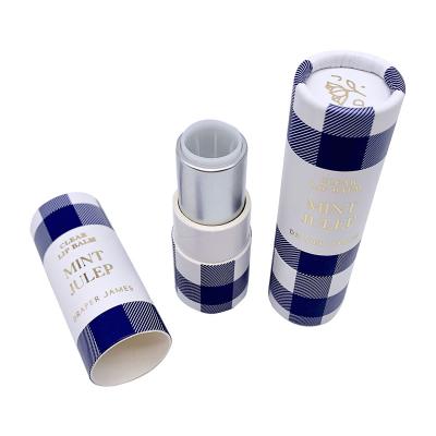 China Heart Design Wholesale Biodegradable Luxury Disposable Lipstick Tube Slim Packaging Boxes Tube With Your Own Logo for sale