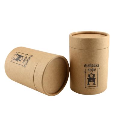 China Recyclable Packaging Cylinder Kraft Paper Tubes Cylinder Tea Paper Tube for sale