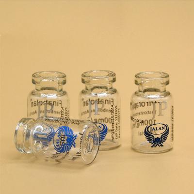 China Reuse Recycling Airtight Prescription Vials Flower Water Vials With Custom Hologram Security Sticker for sale