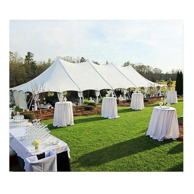 China Outdoor white marquee party marquee 100 seater luxury used transparent hall big tall rentals wedding event party tent for sale for sale