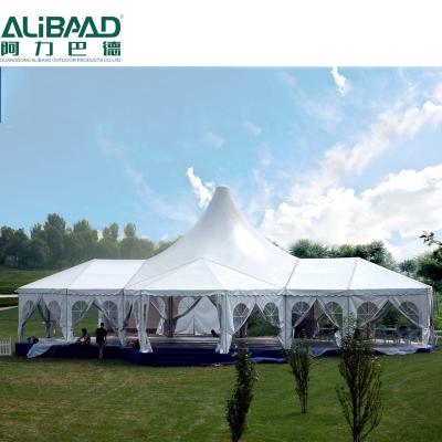 China Water Proof Large 20x20 Egypt UV Resistance Tent For Wedding Outdoor Event Party Tent With Air Conditioner for sale