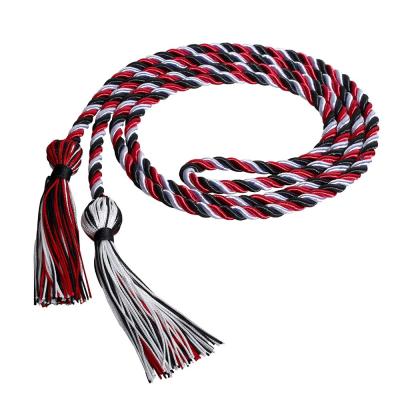 China Viable Wholesale High Quality Graduation Honor Rope Three Colors for sale