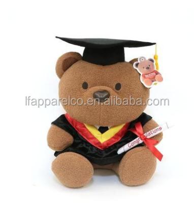 China Graduation Teddy Bear Personalized Stuffed Plush Graduation Bear Toy Custom for sale