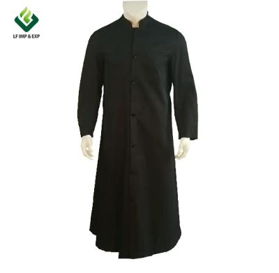 China Wholesale conventional cassock, classic choir robe or custom made clergy clothing church uniform choir robe for sale