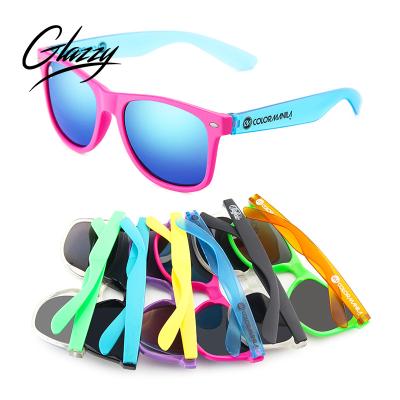 China 20 Years Experience Classic Design Gafas Multi Colors Logo Sunglasses Custom Promotional Unisex Sun Glass Custom Sunglasses for sale