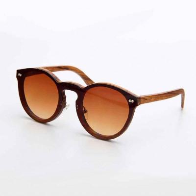 China High Quality TAC Wooden Lens Frame Glazzy TAC Sunglasses High Quality Sunglasses Custom Design Polarized Wooden Sunglasses for sale