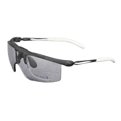 China Sports 2021 custom made unisex sunglasses logo half rim sport sunglasses for all ages for sale