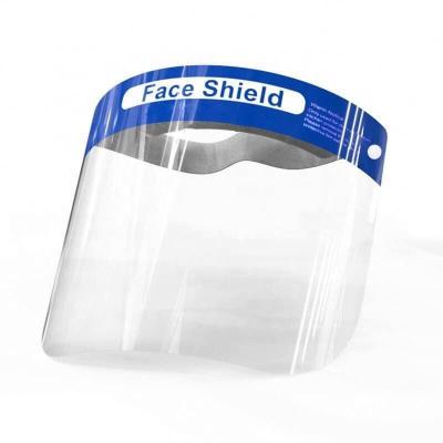 China Protective New Arrival Protective Plastic Screen Transparent Mask In Stock Safty Face Shield for sale