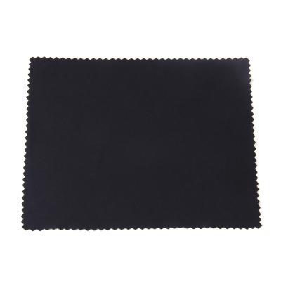 China High Quality Microfiber High Quality Glasses Cloth Black Sunglasses Cleaning Cloth for sale