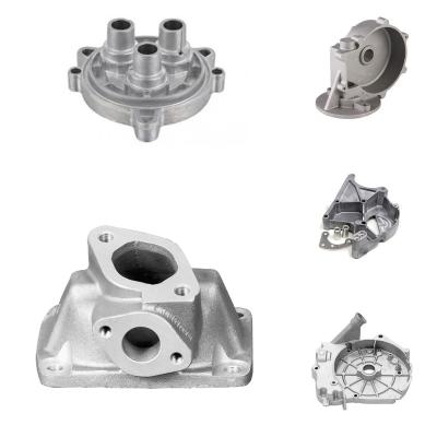 China Die Cast Aluminum Die Casting Professional Services Custom Aluminum Material Low Pressure Auto Engine Spare Parts for sale