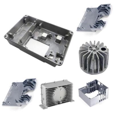 China OEM Electrical Factory Parts Aluminum Alloy Radiator Enclosure Material Process Die Casting for sale