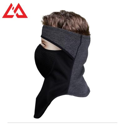 China Custom Windproof Face Mask Windproof Logo Mens Neck Fleece Balaclava Scarf Sports Balaclava for sale