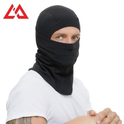 China Waterproof Keep Warm Neck Ski Mask Balaclava Black Comfortable Ski Outdoor One Hole Fleece for sale