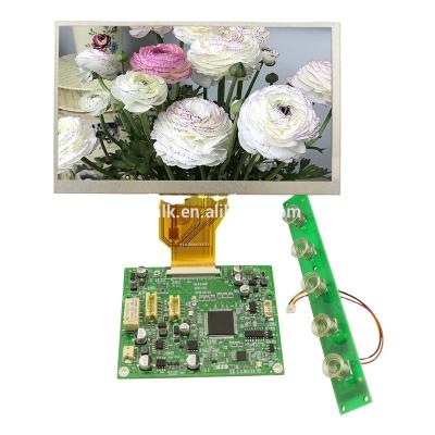 China Door Phone & Video Monitor & 7 Inch Industrial 1024x600 Wide Angle Security Lvds Sound Capacitive Resistive Touch LCD Panel for sale