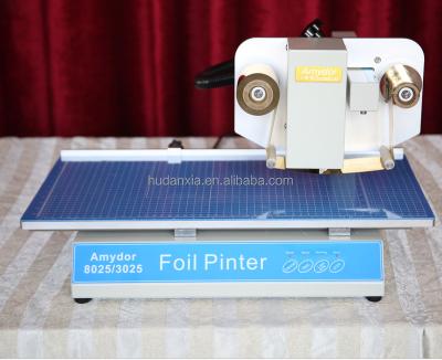 China Bill Printer New Digital /electric/automatic 8025 Cheap Gilding Press Foil Printer for sale