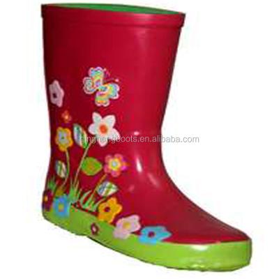 China Wellies Newly Designed Colorful Boy's Garden Wellies for sale