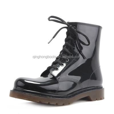 China Men's Martin Lace Up Rain Boots for sale