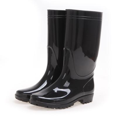 China PVC safty light good quality workmanship waterpoof working waterproof rubber boots wholesale for sale