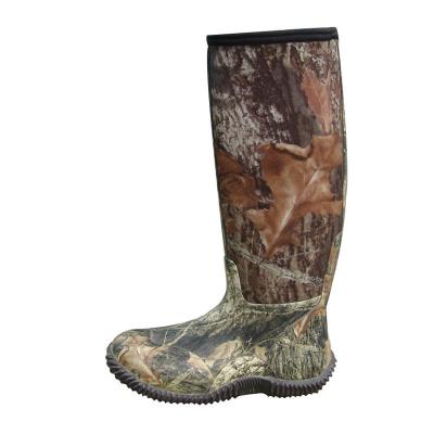 China Neoprene Camouflage Used Hunting Boots Waterproof , Rubber Boots for sale