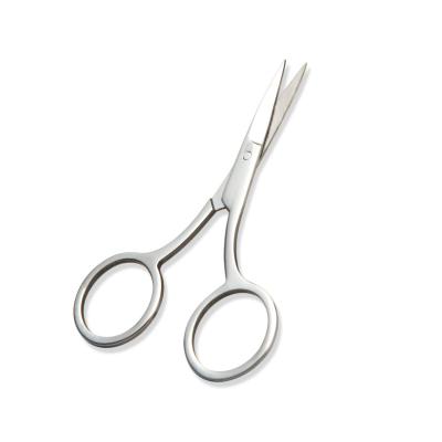 China Small right-handed scissors false eyelashes sniff hairs shaving eyebrow cutting beauty makeup straight sharp scissors for sale