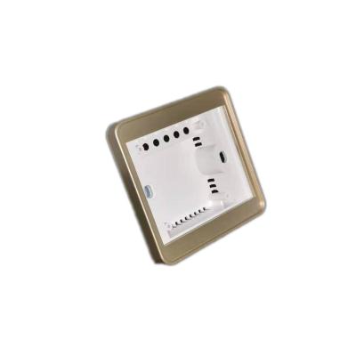 China Shenzhen injection molding plastic shell of professional smart switch manufacturer room/office/hotel/restaurant/high-grade switch plastic shell for sale