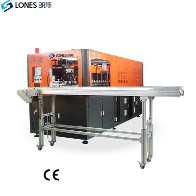 China LS-A2 High Quality Hand Feeding Automatic Plastic Bottle Making Machine For Pet Spring Water Bottles 2500BPH Servo Motor Drive for sale