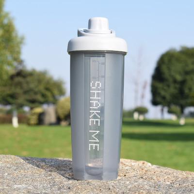 China Viable Custom Logo BPA Free 700ml Tritan Plastic Custom Protein Shaker Bottle for sale