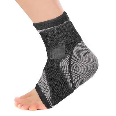 China Comfortable High Quality Neoprene Elastic Foot Drop Brace Ankle Support With Adjustable Strap for sale