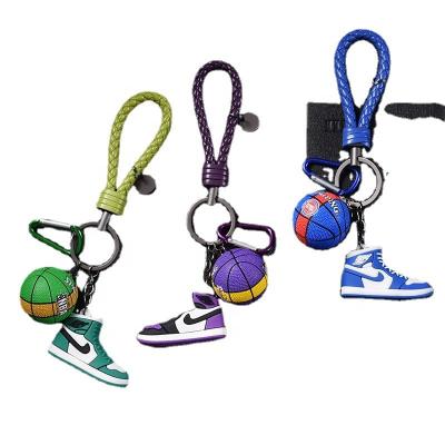 China Kobe Memorial Decoration Promotional High Quality For Fans NBA Basketball Shoe Key Chain for sale