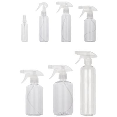 China BPA Free Packaging Top Quality Cosmetic Bottle 100ml 250ml 400ml 500ml PET Plastic Spray Bottles for sale