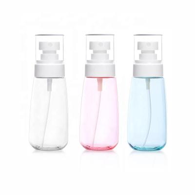 China New Style BPA Free Perfume Alcohol Hair Body Spray Empty Refillable Refillable Plastic Bottle for sale