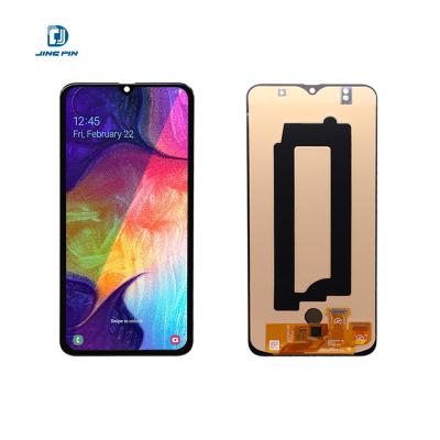 China For Galaxy A30S Oled LCD Display For Samsung Galaxy A50, Through PASS LCD Screen With Galaxy A50 Fingerprint Support, LCD for mobile phones for sale