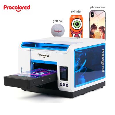 China Advertising factory indoor outdoor mobile phone case embossing machine uv a3 printing led flatbed printer for pens wood plywood for sale