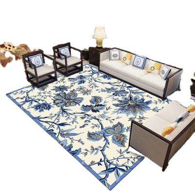 China 2021new modern style 3D cystle printing 100% polyester rug blankets living room bedroom area rug cheap door mat kids rug for sale