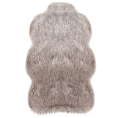 China Washable Unique Luxury Home Large Pile Living Room SizeRabbit Long Pile Shape Shaggy Plush Rugs for sale