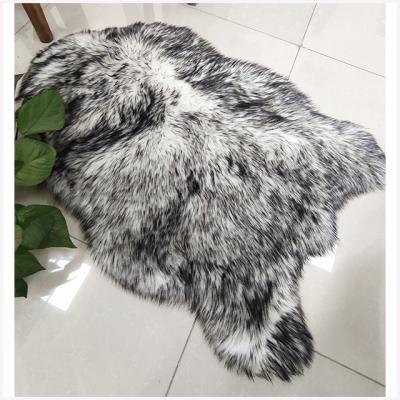 China Tianjin Manufacture Washable Long Rug Animal Shape Mix Color Pile Floor Mat For Living Room Sofa Bedroom for sale