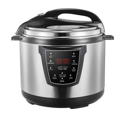 China GCC Multi Household 12L Electric Pressure Cooker 6 Quart Programmable Rice Cooker 11-in-1Stainless Steel Pot for sale