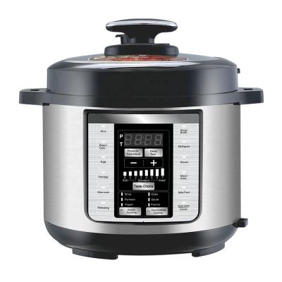 China Hotel Factory Price 6L All-in-1 Double Pot Electric Automatic Microcomputer Multi Pressure Cooker Cookers for sale