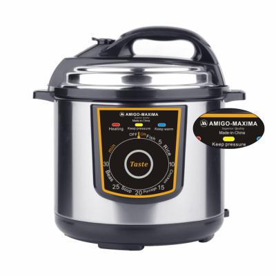 China New Hotel 6L 1000W Electric Multi Cooker Instant Pressure Rice Cooker With Mechanical for sale