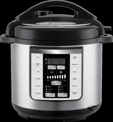 China Hotel 8QT Large Capacity Intelligent Multi Pressure Cooker Electric Commercial Aluminum Inner Pot 1200W for sale