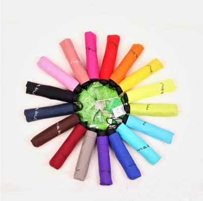 China Promotion Casual HOT Colorful Gift 3 Times Umbrella for sale