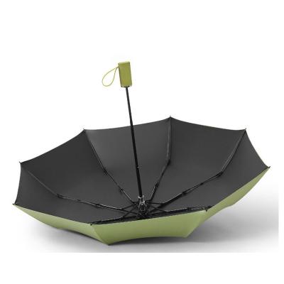 China Minimalist 3 Folds Fully Manual Open 3FM03 Anti UV Windproof Umbrella for sale