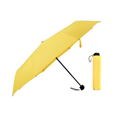 China Hot Selling Mini Manual 3 Umbrella Times Sunny And Rainy Umbrellas 3FM02 Cheap Wholesale Minimalist for sale